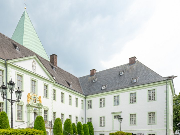 Der Klostergarten der Abtei Liesborn