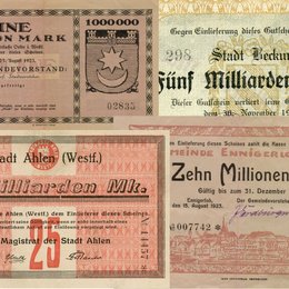 1923 / 2023 – Das Ende der Hyperinflation in den Altkreisen Beckum und Warendorf